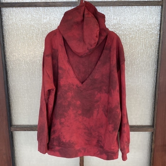 Hudson Jeans Open-Back Hooded Sweatshirt. Size Medium NWT - Picture 5 of 6